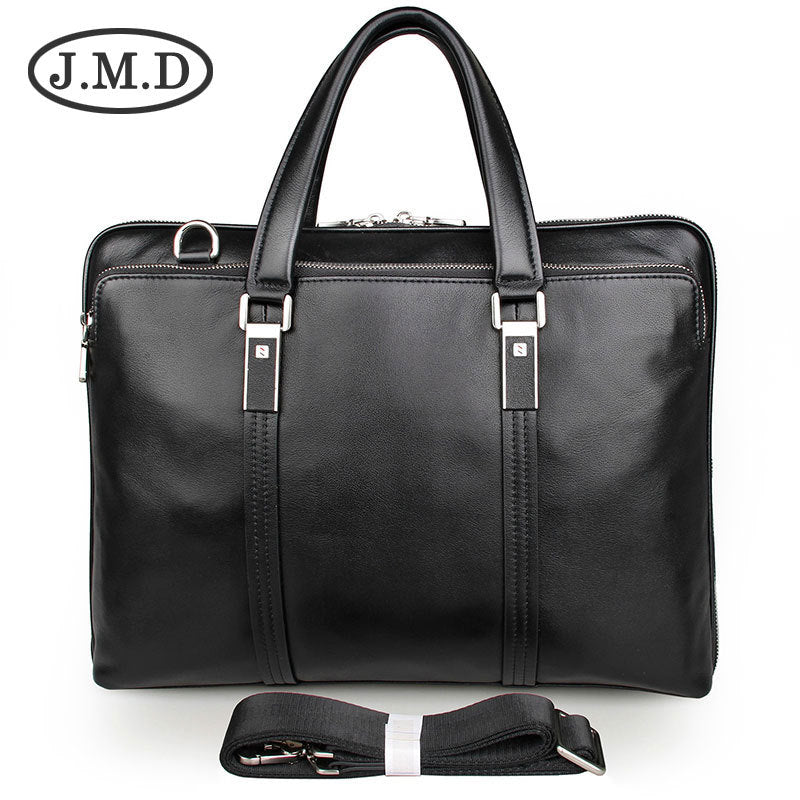 Genuine Leather Men's Briefcase