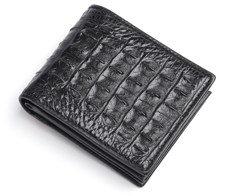 Siamese Crocodile Leather Wallet