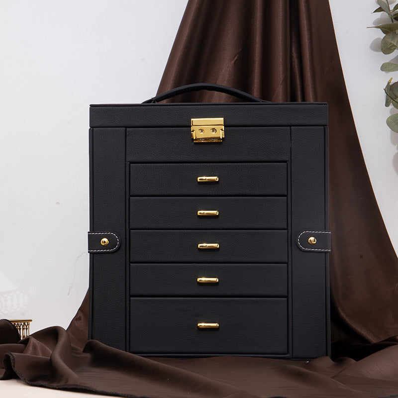 Leather Jewelry Storage Box