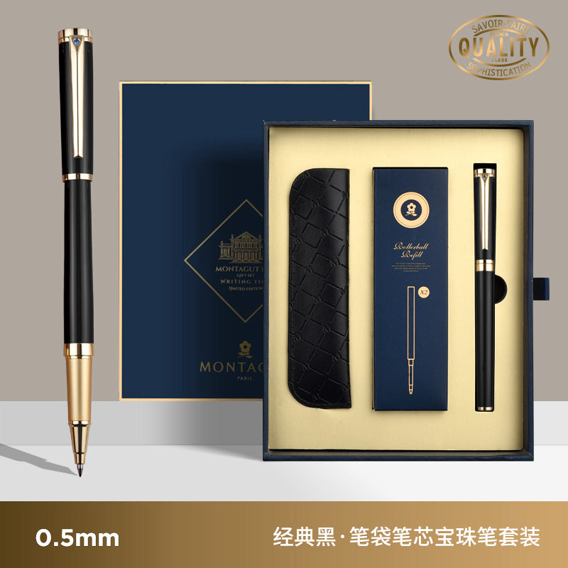 Luxurious Metal Gel Ink Pen