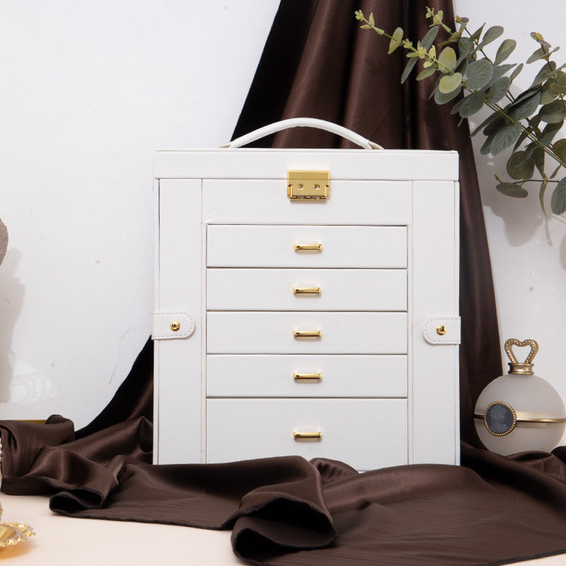 Leather Jewelry Storage Box