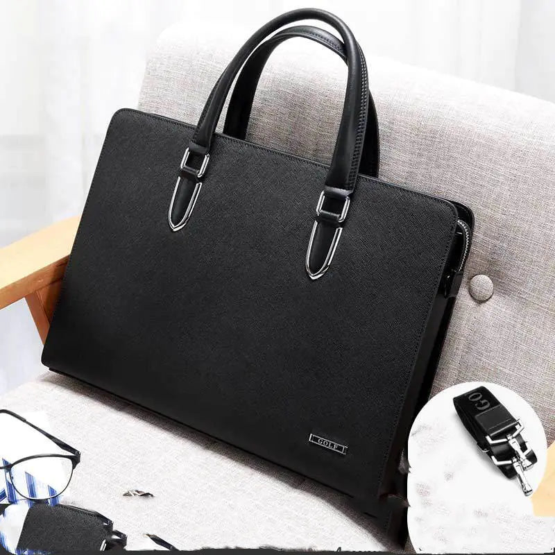 Elegant Leather Briefcase for Men