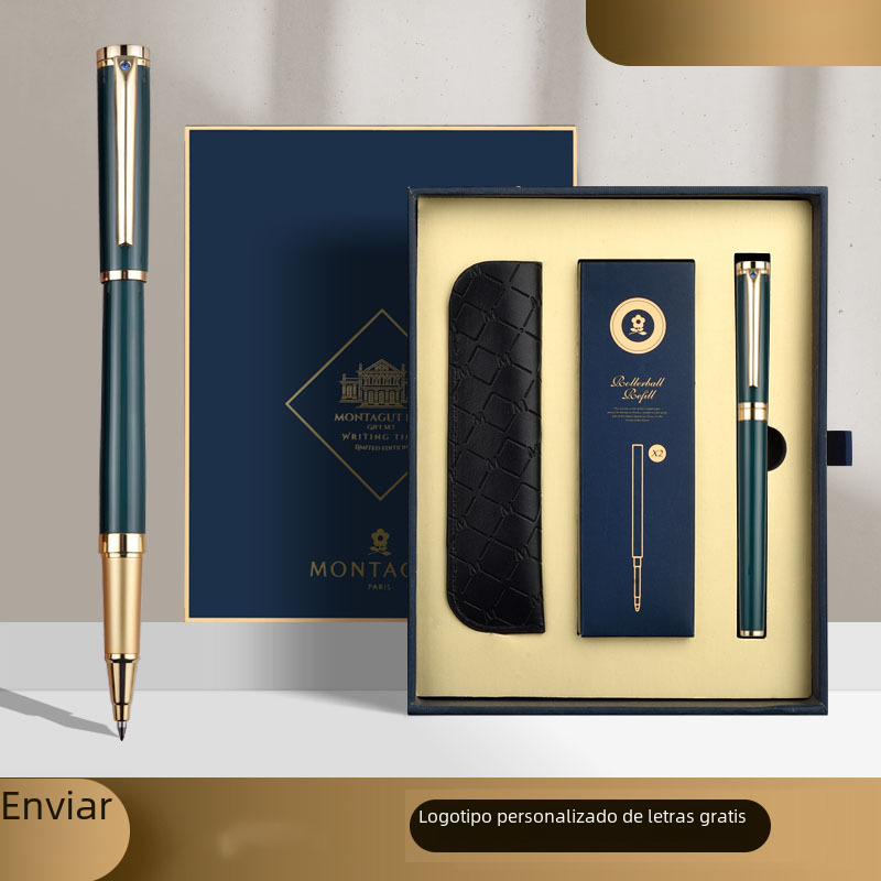 Luxurious Metal Gel Ink Pen