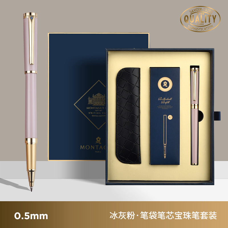 Luxurious Metal Gel Ink Pen